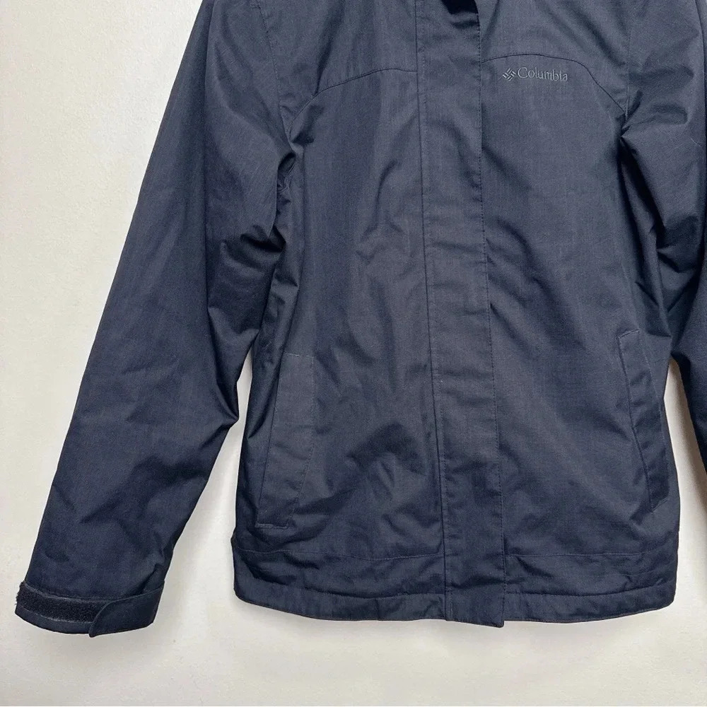 Columbia Womens Xsmall 3-In-1 Hooded Soft Shell Jacket In Black - Picture 7 of 16